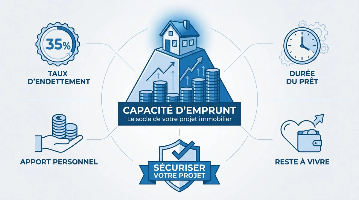 Analyse de la capacité d'emprunt pour un projet immobilier