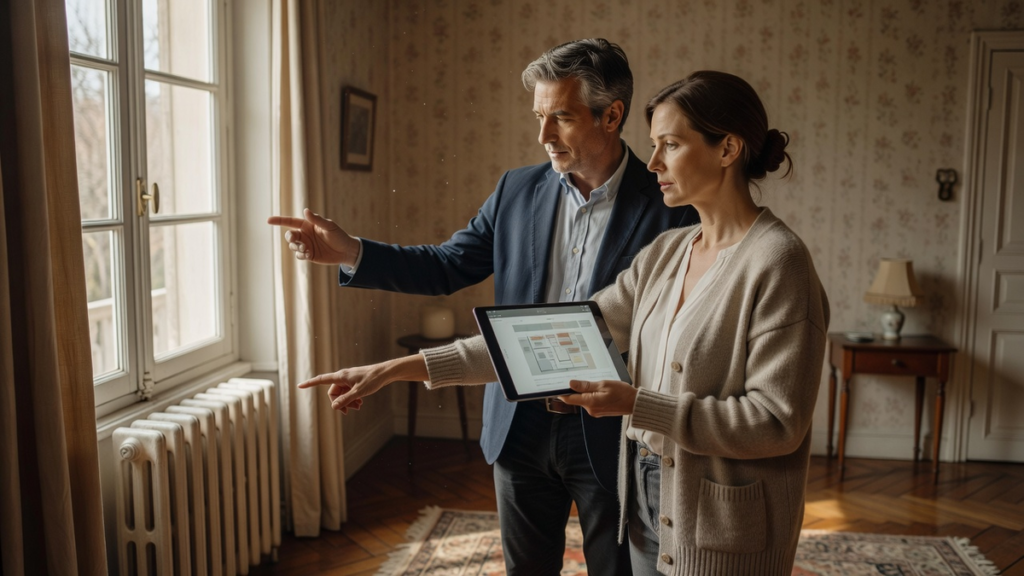 Comparaison des garanties d'une assurance habitation sur des documents de contrat